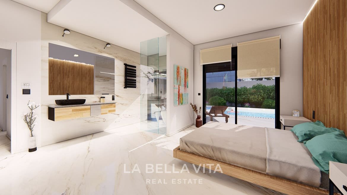 Detached one-storey Villas for sale in Algorfa, La Finca Golf Resort, Costa Blanca, Spain