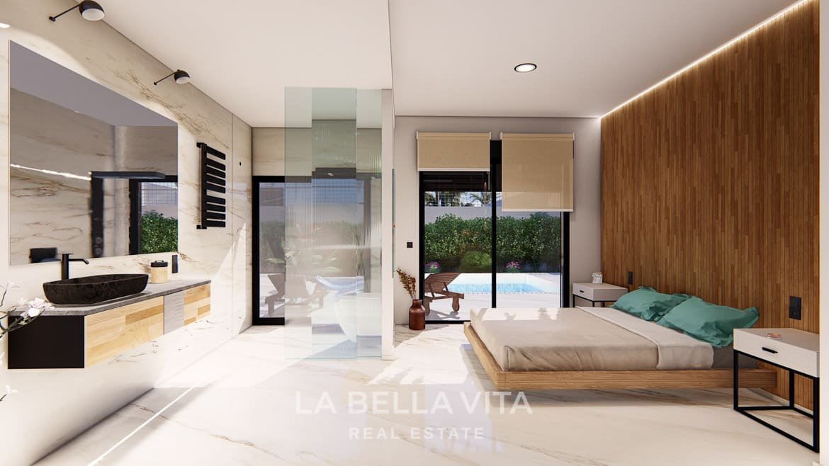Detached one-storey Villas for sale in Algorfa, La Finca Golf Resort, Costa Blanca, Spain