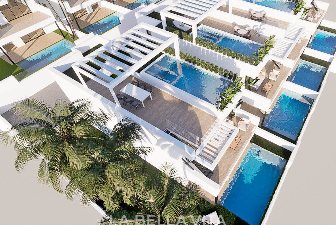 Modern bungalows for sale in Finestrat - Benidorm, Alicante