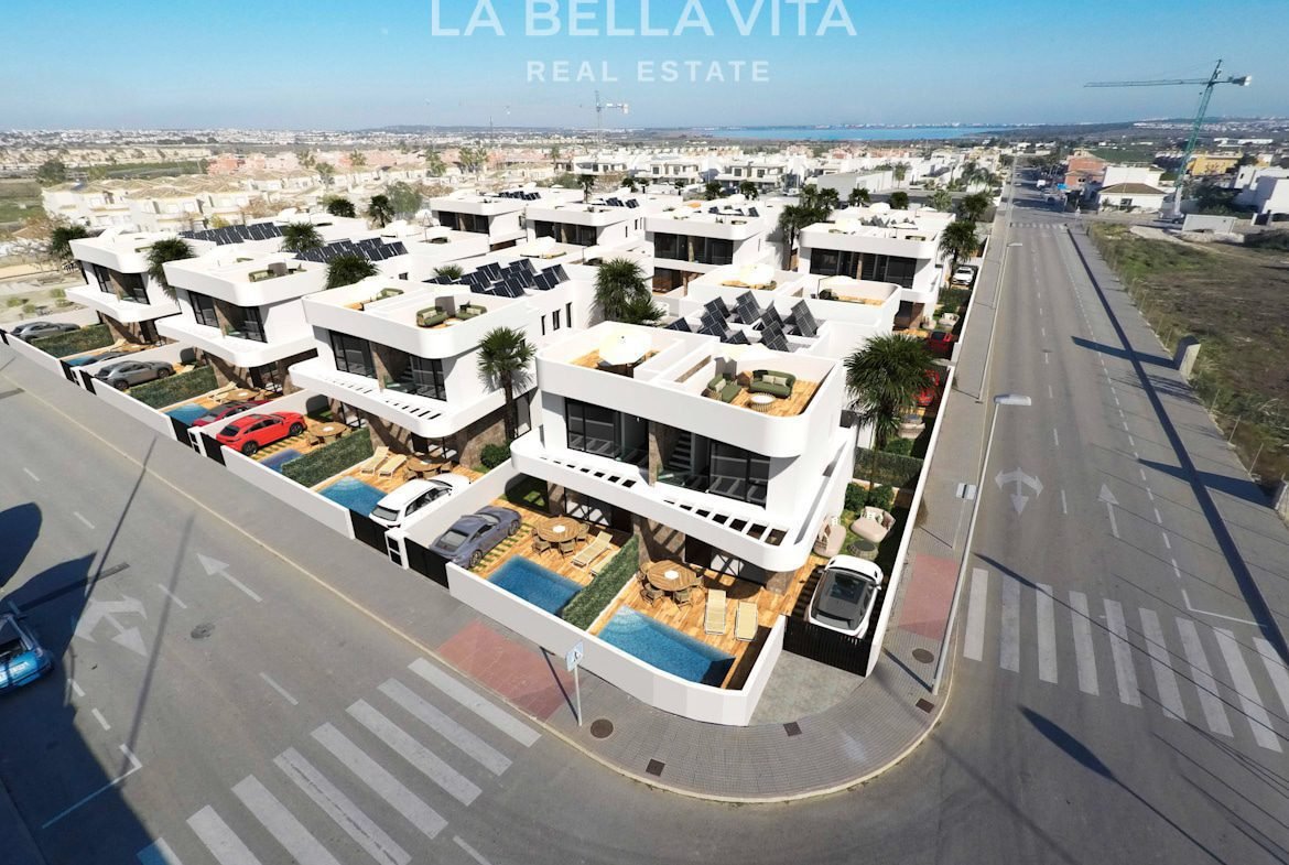 New Build Properties with for sale in Los Montesinos, La Herrada, Costa Blanca