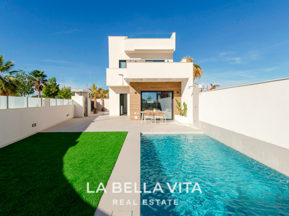 New Build Detached Properties with private pool for sale in Los Montesinos, La Herrada, Costa Blanca