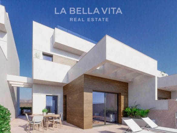 New Build Properties with private pool for sale in Los Montesinos, La Herrada, Costa Blanca