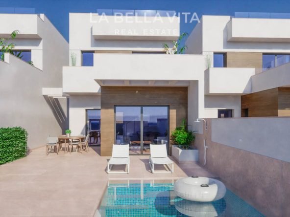 New Build Properties with private pool for sale in Los Montesinos, La Herrada, Costa Blanca