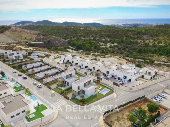 New Build Villas for sale in Balcon de Finestrat, Alicante, Spain-sea view