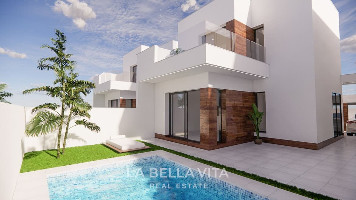 New Build Properties with private pool for sale in San Fulgencio, Alicante, Spain