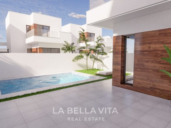 New Build Properties with private pool for sale in San Fulgencio, Alicante, Spain
