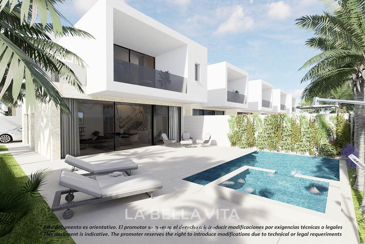 Villas with private pool for sale in San Pedro del Pinatar, Murcia