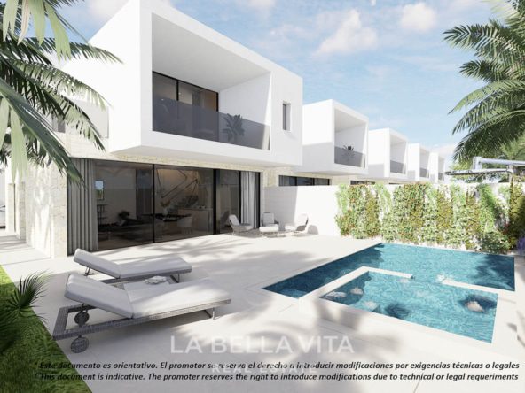 Villas with private pool for sale in San Pedro del Pinatar, Murcia