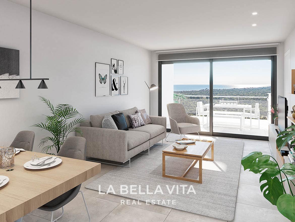 New Build Apartments with Sea View For Sale in Guardamar del Segura