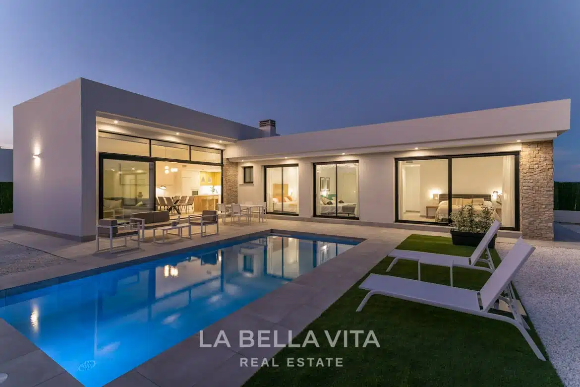 New Build Detached Properties for Sale in Calasparra, Murcia, Spain