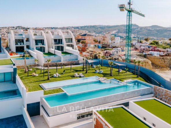 Luxury New Build apartments with panoramic views for sale in Rojales