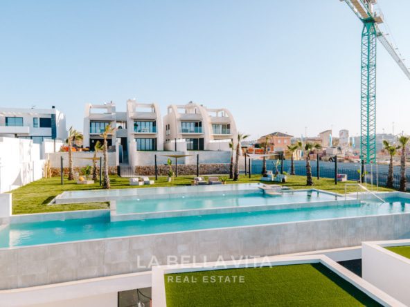 Luxury New Build apartments with panoramic views for sale in Rojales