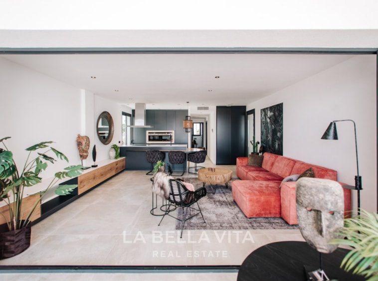Luxury New Build apartments with panoramic views for sale in Rojales