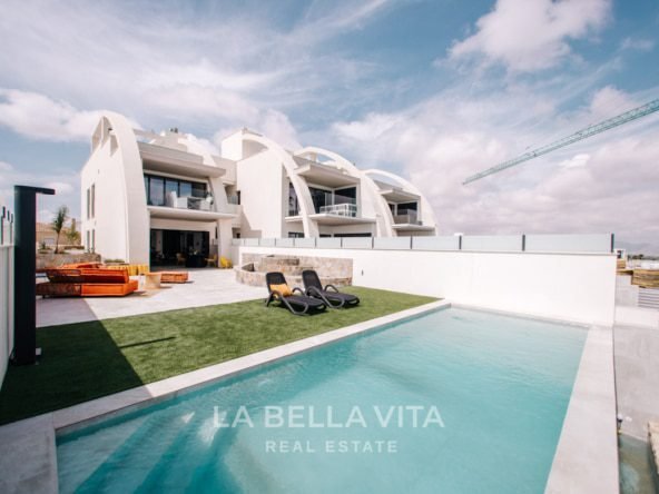 Luxury New Build apartments with panoramic views for sale in Rojales