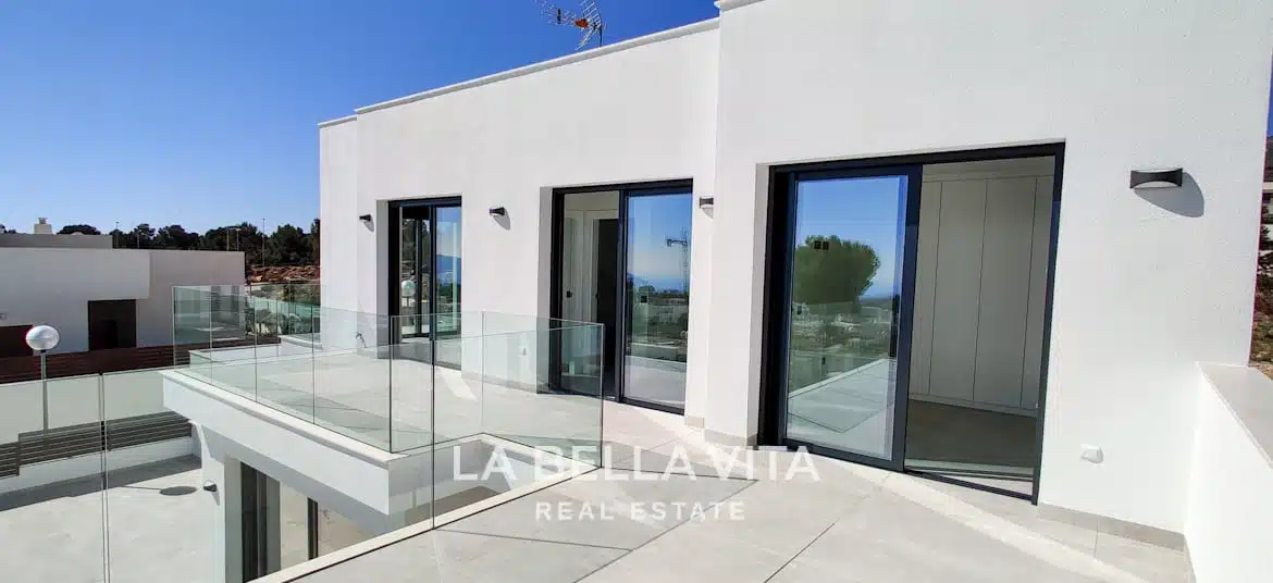 New Build House with private pool for sale in Polop de la Marina