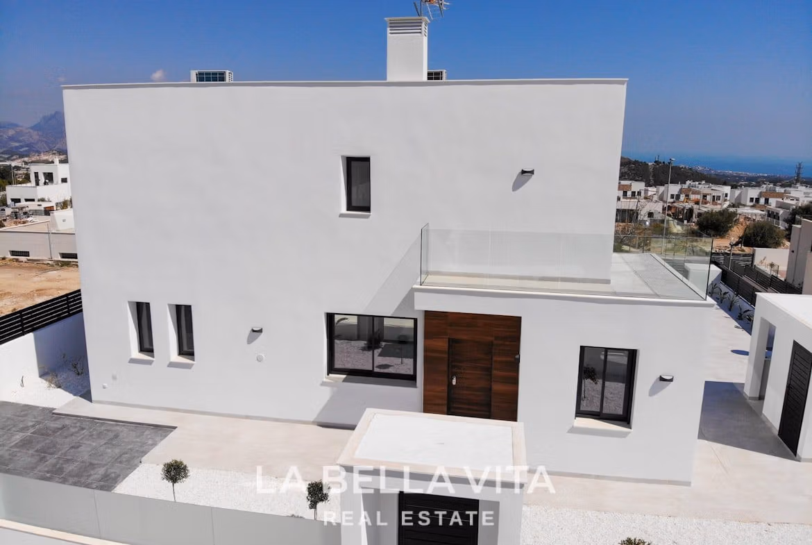 New Build House with private pool for sale in Polop de la Marina, Alicante-22 New Build House with private pool for sale in Polop de la Marina