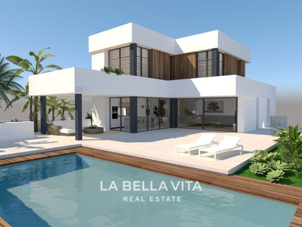 New Build Luxury bespoke villa LUMINARE with sea view for sale in Balcon de Finestrat, Benidorm, Alicante