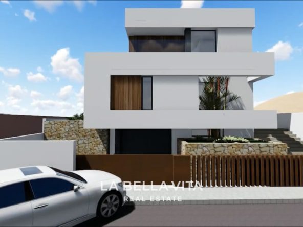 New Build Luxury bespoke villa LUMINARE with sea view for sale in Balcon de Finestrat, Benidorm, Alicante