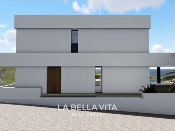 New Build Luxury bespoke villa LUMINARE with sea view for sale in Balcon de Finestrat, Benidorm, Alicante