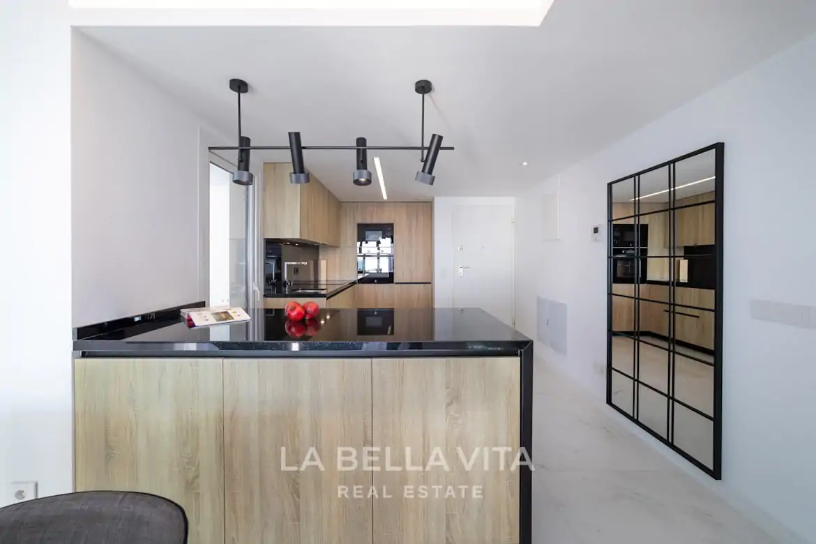 New Build frontline beach Apartments with sea view for sale in Punta Prima, Orihuela Costa
