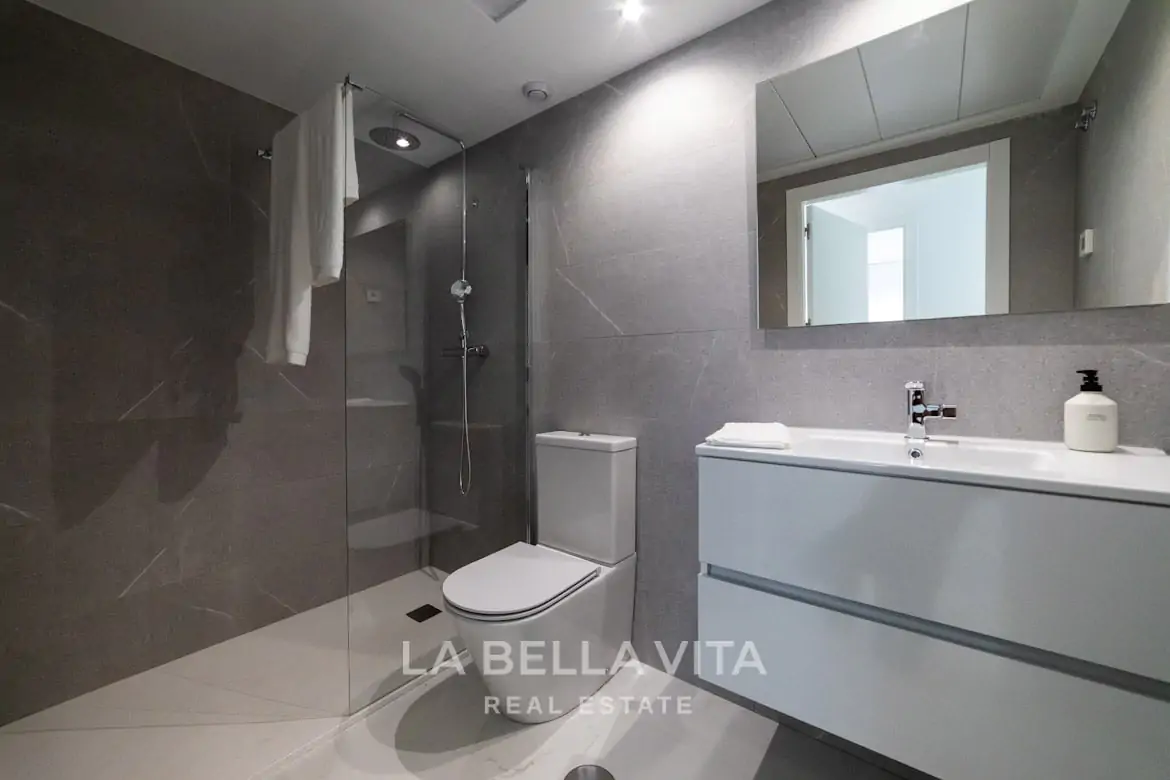 New Build frontline beach Apartments with sea view for sale in Punta Prima, Orihuela Costa