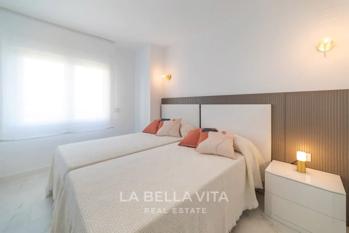 New Build frontline beach Apartments with sea view for sale in Punta Prima, Orihuela Costa