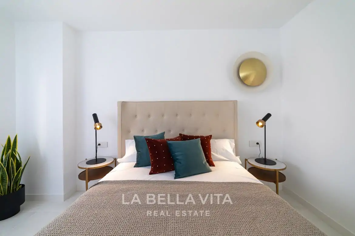 New Build frontline beach Apartments with sea view for sale in Punta Prima, Orihuela Costa