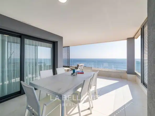 New Build frontline beach Apartments with sea view for sale in Punta Prima, Orihuela Costa