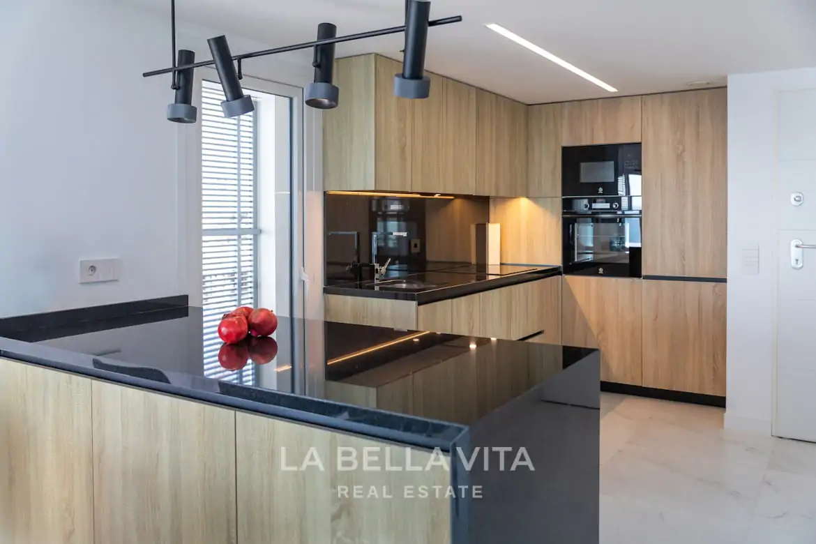 New Build frontline beach Apartments with sea view for sale in Punta Prima, Orihuela Costa