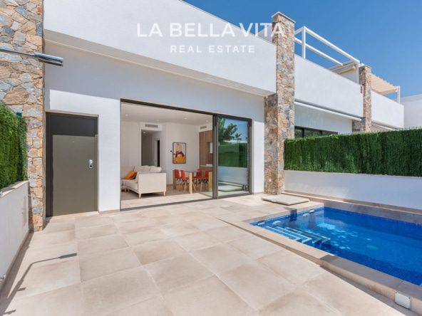 New Build key ready property with private pool for sale in Pilar de la Horadada, Alicante, Spain