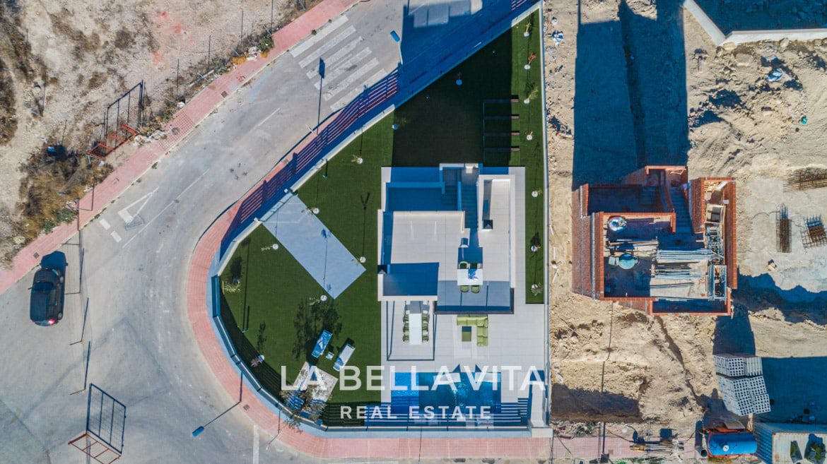 New Build properties with sea views for sale in Muchamiel, Alicante