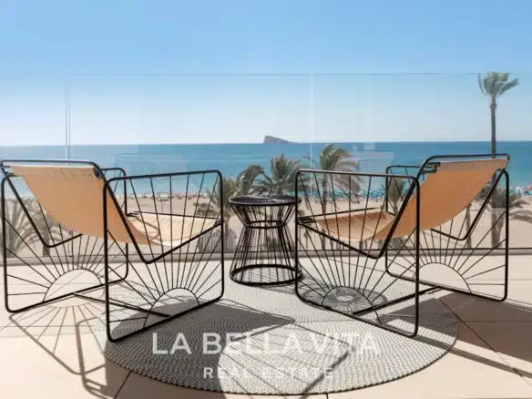Luxury Frontline Beach Apartments with Breathtaking Sea Views for sale in Delfin Tower, Benidorm, Alicante
