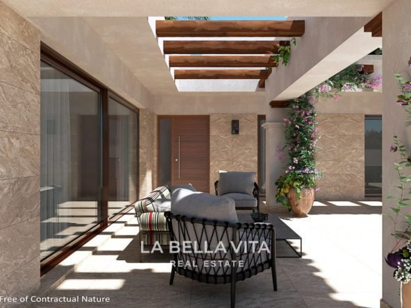 Mediterranean villa of new construction for sale in Ciudad Quesada