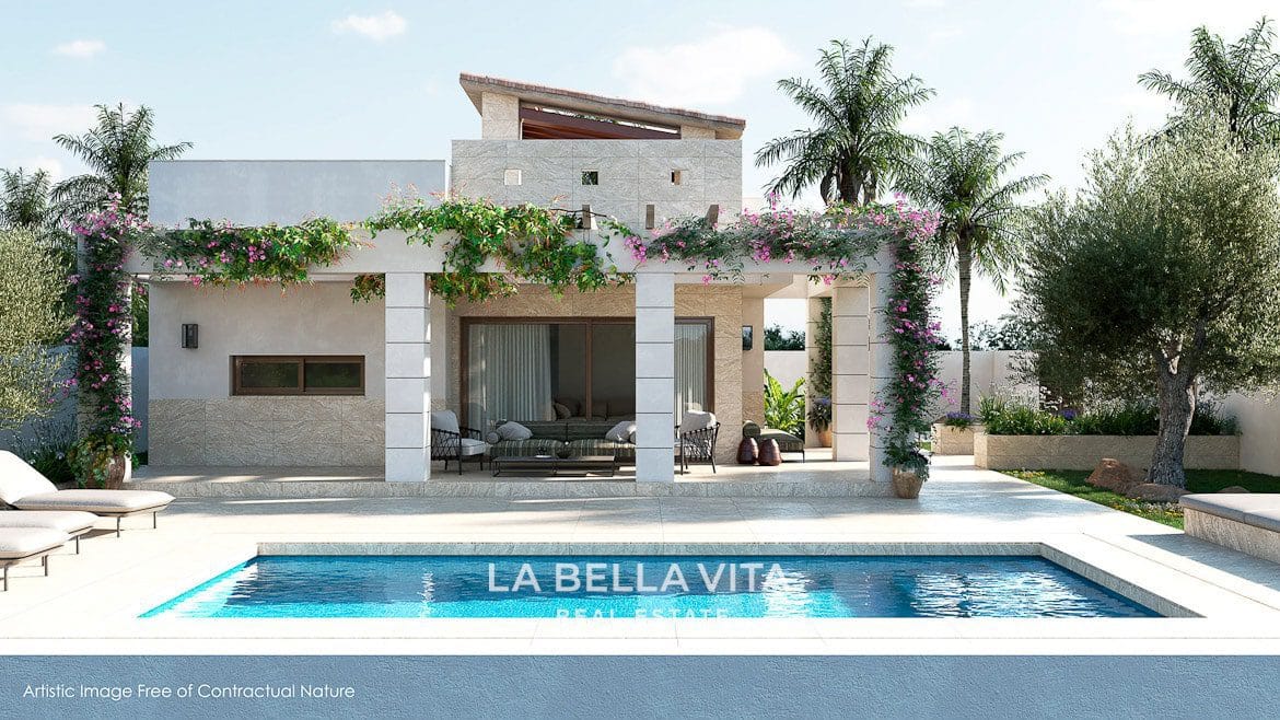 Mediterranean villa of new construction for sale in Ciudad Quesada