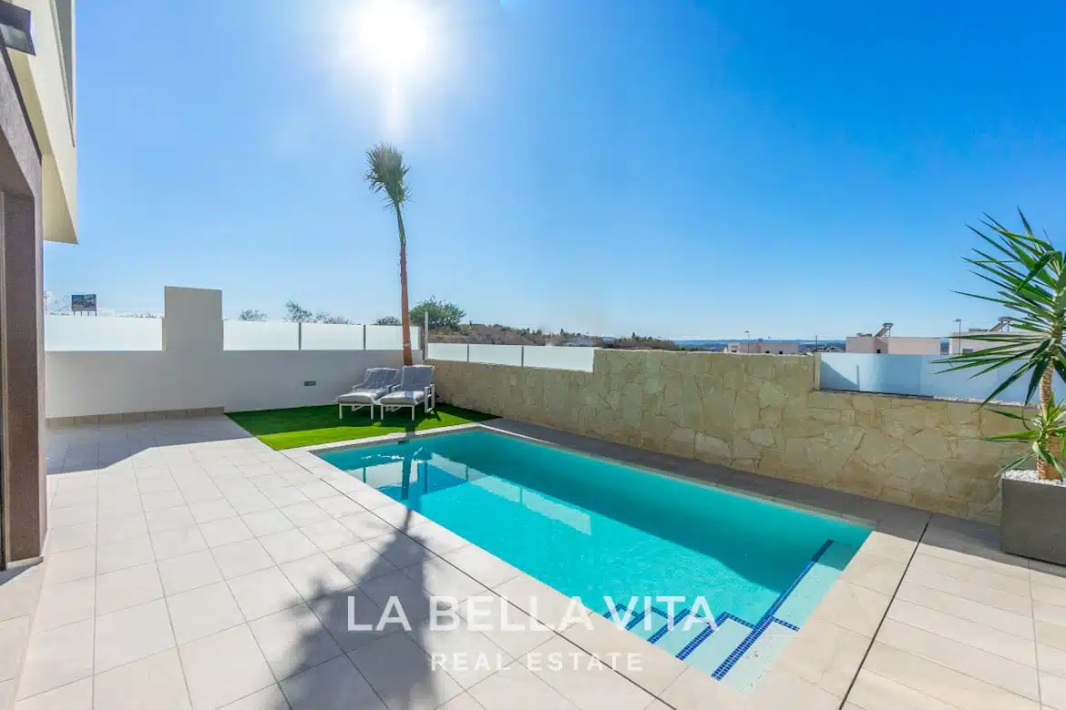 New Build House with private pool for sale in Ciudad Quesada, Rojales
