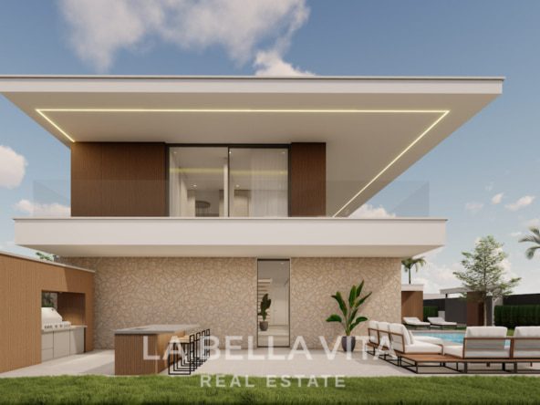 New Build Luxury Villa For Sale in Cabo Roig, Orihuela Costa, Alicante, walking distance to the beach