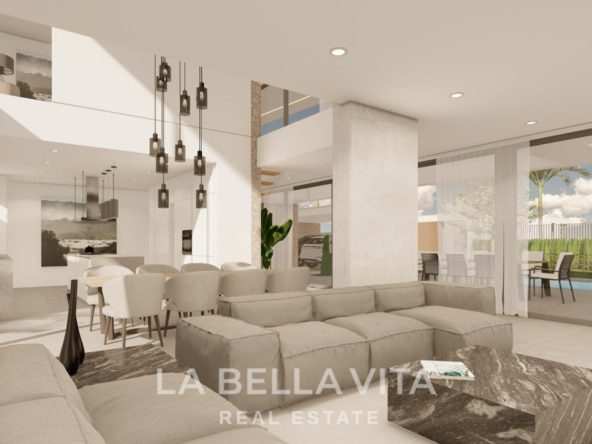 New Build Luxury Villa For Sale in Cabo Roig, Orihuela Costa, Alicante, walking distance to the beach