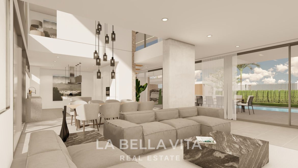 New Build Luxury Villa For Sale in Cabo Roig, Orihuela Costa, Alicante, walking distance to the beach