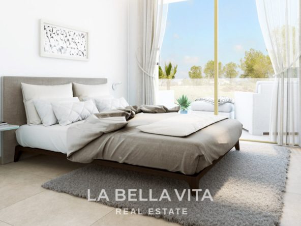 Modern New Build villas with private pool for sale in Vistabella Golf, Orihuela, Alicante