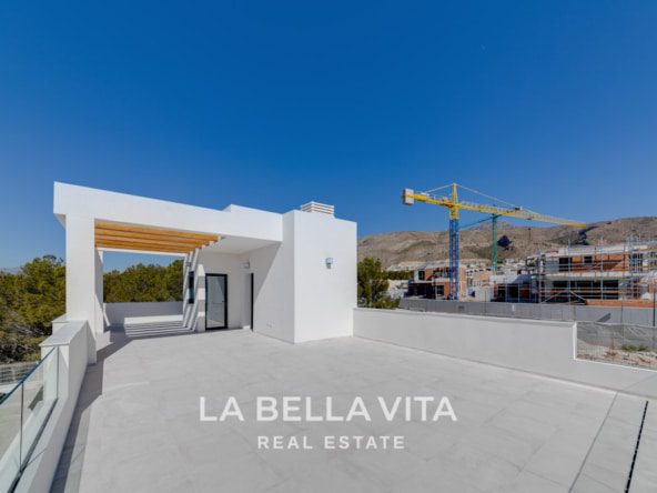 12 New Build Properties with pool and sea view for sale in Balcón de Finestrat