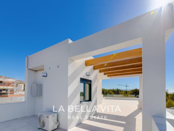 12 New Build Properties with pool and sea view for sale in Balcón de Finestrat