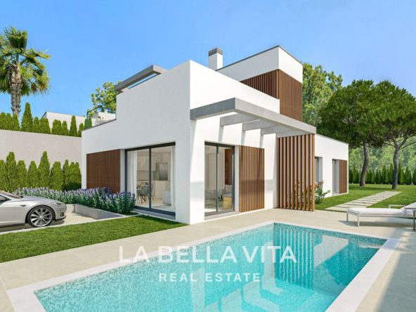 New development of houses with private pool for sale in Balcón de Finestrat