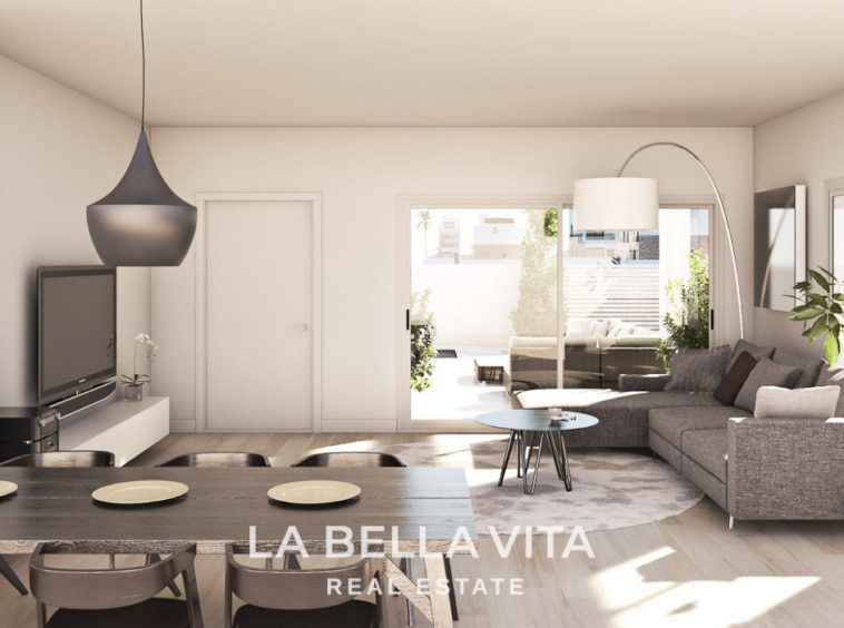 New Build Independent Beach Property for sale in Playa las Higuericas, Pilar de la Horadada