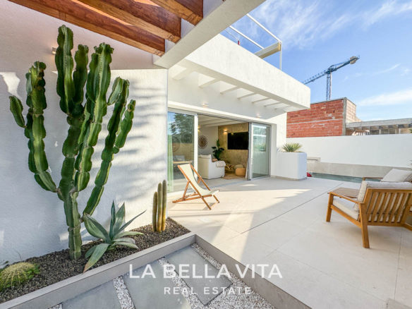 New Build Ibiza-style property for sale in San Fulgencio, Costa Blanca South