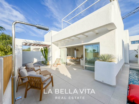 New Build Ibiza-style property for sale in San Fulgencio, Costa Blanca South
