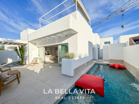 New Build Ibiza-style property for sale in San Fulgencio, Costa Blanca South
