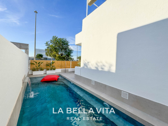 New Build Ibiza-style property for sale in San Fulgencio, Costa Blanca South