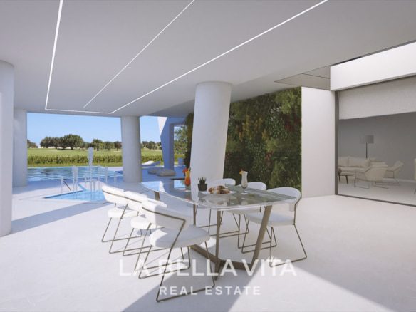 Luxury Frontline Golf Property for sale in Altaona golf course, Murcia, Spain