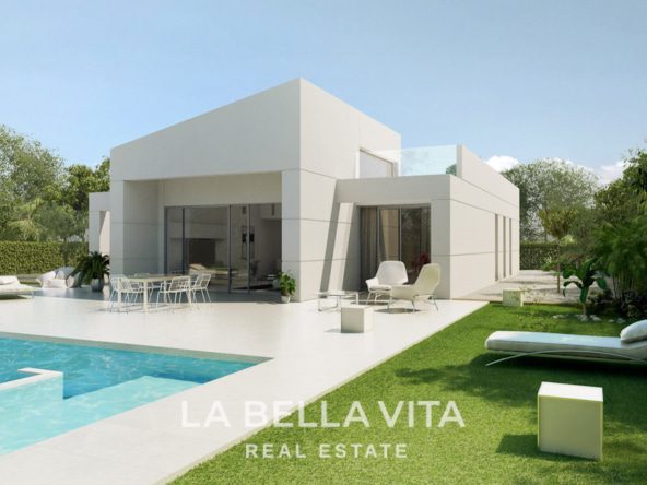 Modern Golf Villa on one level for sale in Altaona, Murcia, Spain