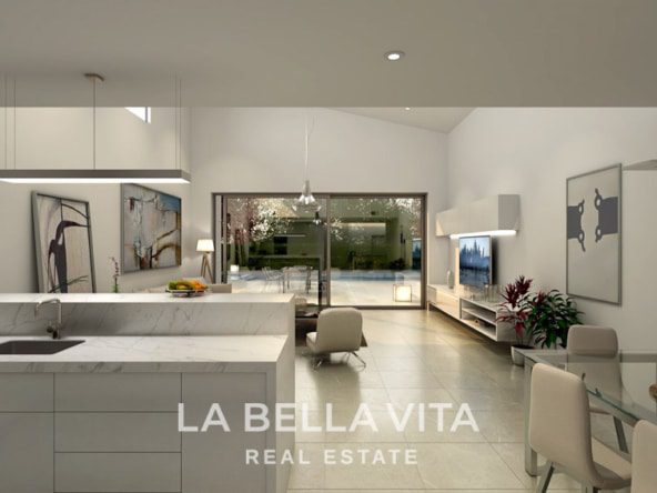 Modern Golf Villa on one level for sale in Altaona, Murcia, Spain